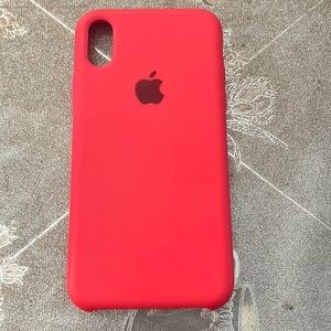 iPhone X case hot pink